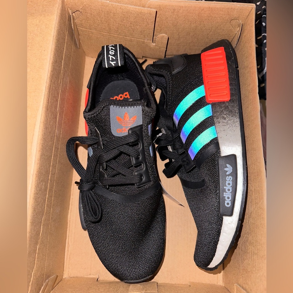 Size 7 gradeschool  NMD also known as women 8.5 brand new never worn before